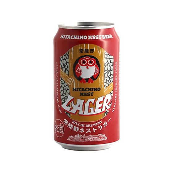 【お取り寄せ】木内酒造 常陸野ネストビール ネストラガー 缶 350mL