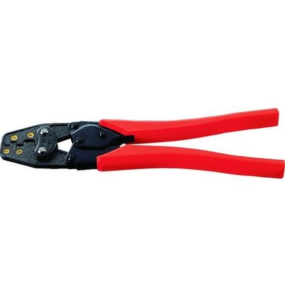 【お取り寄せ】エビ 絶縁被覆付閉端接続子用圧着工具 使用範囲CE1・2・5・8 AK28A 圧着工具...