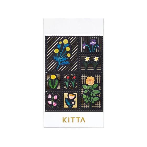 キングジム KITTA スペシャル フラワー KITPP004 デコレーション シールタイプ マスキ...