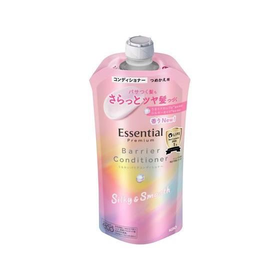 KAO エッセンシャル プレミアム バリアコンディショナー シルキー 替え 340mL 花王 Ｋａｏ...