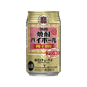 宝酒造 焼酎ハイボール 梅干割り 7度 350m...の商品画像