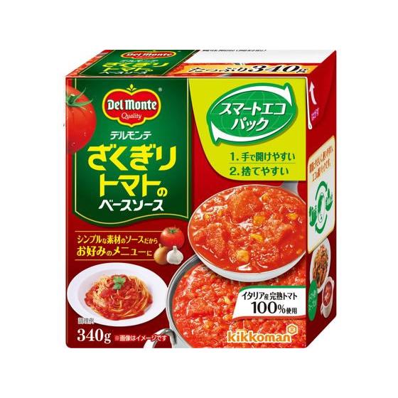 キッコーマン食品 デルモンテ ざくぎりトマトのベースソース 340g 缶詰 野菜類 食材 食品