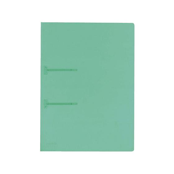 【お取り寄せ】コクヨ ファスナーファイル クリヤーカラー 2穴 A4 緑 20冊 フ-P170G フ...