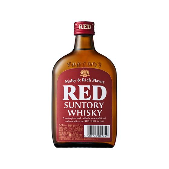 【お取り寄せ】サントリー ウイスキー レッド ポケット 180ml 国産 ウイスキー 洋酒 お酒