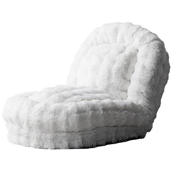 【メーカー直送】宮武製作所 ふわとろソファベッド Foure ホワイト コンパクト【代引不可】座椅子...