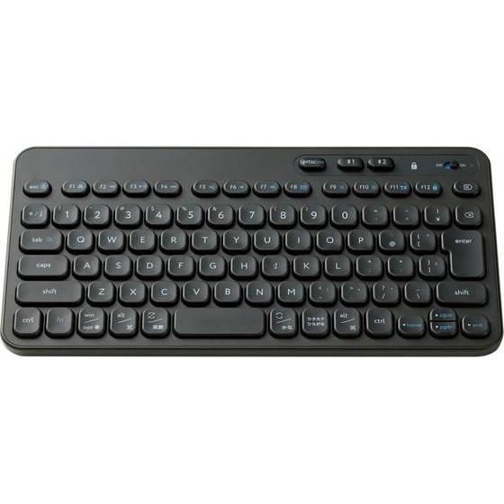 【お取り寄せ】エレコム Bluetoothミニキーボード TK-CM10BMKBK