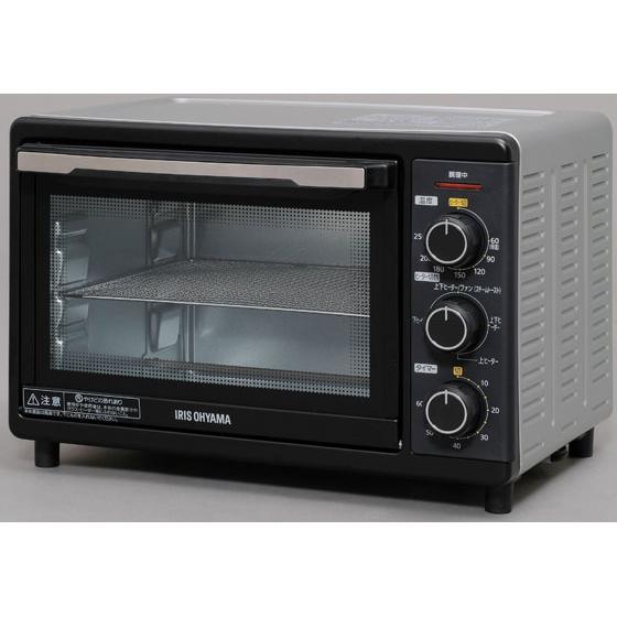 【お取り寄せ】アイリスオーヤマ コンベクションオーブン FVC-D15B-S 調理 キッチン 家電