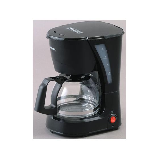 【お取り寄せ】アイリスオーヤマ コーヒーメーカー ブラック CMK-652-B ドリップ式 コーヒー...