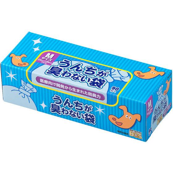 クリロン化成 うんちが臭わない袋 BOSペット用箱型 Mサイズ 犬 ドッグ用 ペット トイレタリー