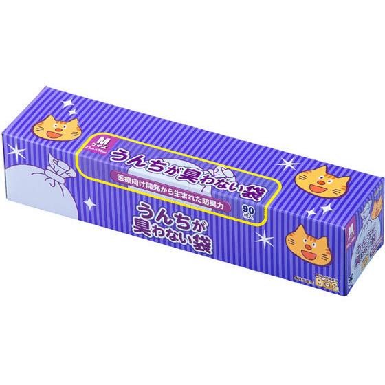 クリロン化成 うんちが臭わない袋 BOSネコ用箱型 Mサイズ 犬 ドッグ用 ペット トイレタリー