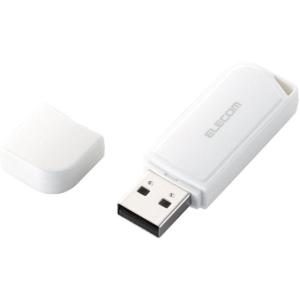 エレコム USBメモリー 4GB ホワイト MF-HMU204GWH ４ＧＢ ＵＳＢメモリ 記録メディア テープ｜cocodecow