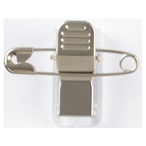 西敬/名札用パーツ クリッキー 両用金属クリップ/S-2