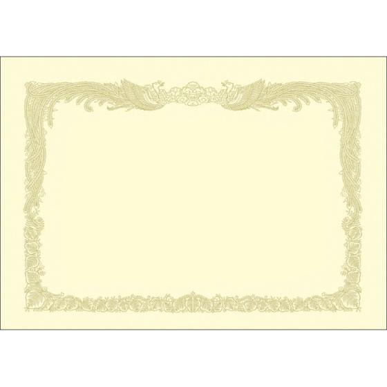 【お取り寄せ】タカ印 厚口OA賞状用紙 クリーム A3判縦書用 100枚 10-1387 賞状用紙 ...