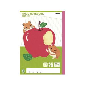 オキナ/パリオノート 国語 15行 縦リーダー入 10冊/GD21