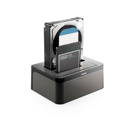 【お取り寄せ】ロジテック エラースキップ搭載 2BAY Duplicator LGB-2BDPU3E...