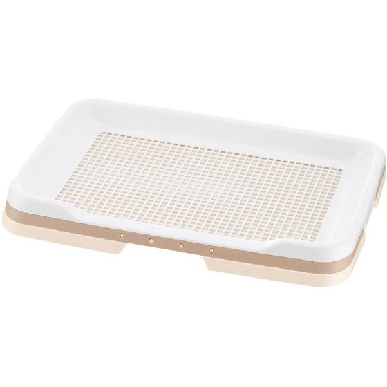 【お取り寄せ】リッチェル お掃除簡単 ステップトレー レギュラー アイボリー トイレシート 犬 ドッ...