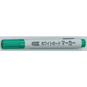 馬印/ホワイトボード用マーカー 中字 緑×10本/BBH-G