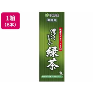 伊藤園/濃くておいしい緑茶1L×6本