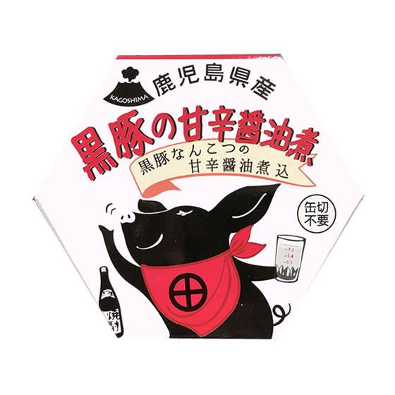AKR Food Company/黒豚 軟骨の甘辛醤油煮 缶詰 肉類 缶詰 加工食品