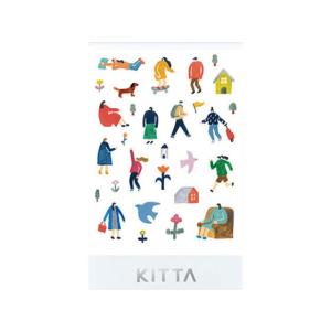 キングジム/KITTAシール アイコン(タウン) 4シート/KITD013