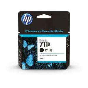 【未開封】HP711B インク ブラック 80ml×2コ　hp711b HP HP711Bインクカートリッジ ブラック80ml 3WX01A : ヒットライン