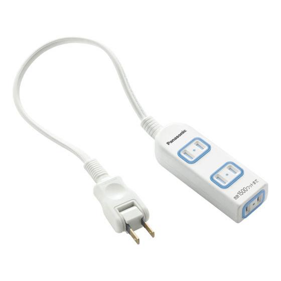 パナソニック ザ・タップF ジャストフィット3口30cmコード付 WHF21033WP コード付き電...