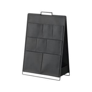 キングジム ツールスタンド フロアタイプ クロ KSP001F-BK 小物入れ デスクトップ収納 デスク周り 文具