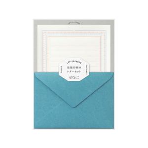 デザインフィル レターセット 空色のきもち 86099006 便箋ミドリ