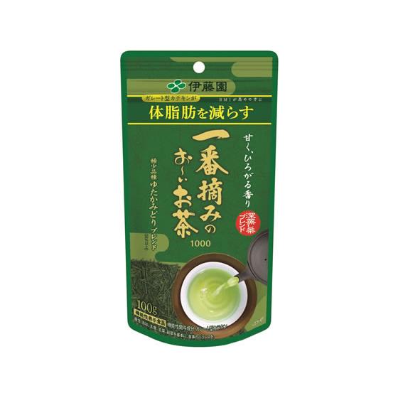 伊藤園 一番摘みのお~いお茶 1000 茶葉 緑茶 お茶 飲料