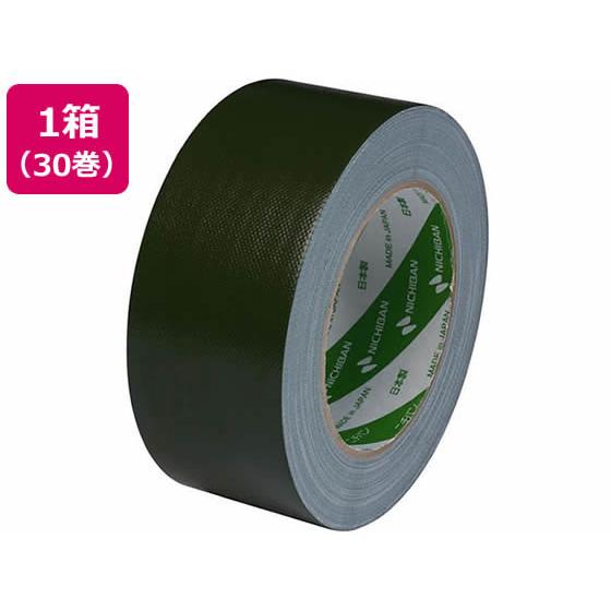 【お取り寄せ】ニチバン 布粘着テープ 50mm×25m 緑 30巻 102N3-50 布テープ ガム...
