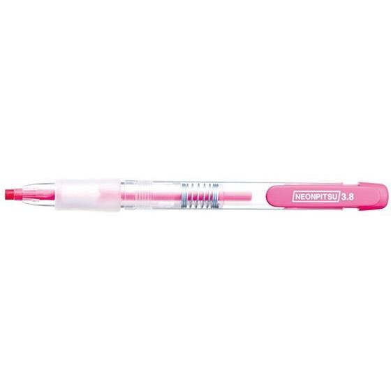 クツワ ネオンピツ 蛍光ピンク PA020PK 単色 色鉛筆 鉛筆