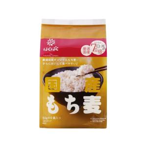 はくばく 国産もち麦 50ｇ×6袋｜cocodecow