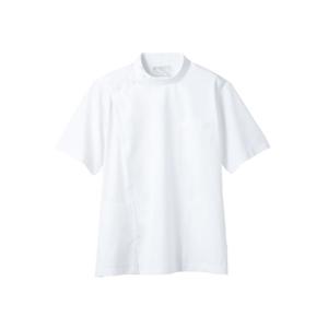 【お取り寄せ】住商モンブラン メンズ半袖ケーシー 白 L 72-962 ケーシー 白衣ジャケット 医療服 ユニフォーム｜ココデカウ
