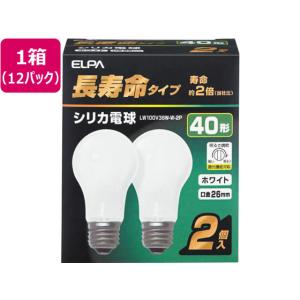 朝日電器 長寿命 シリカ電球 60W形 LW100V57W-W 電球 白熱電球 蛍光灯