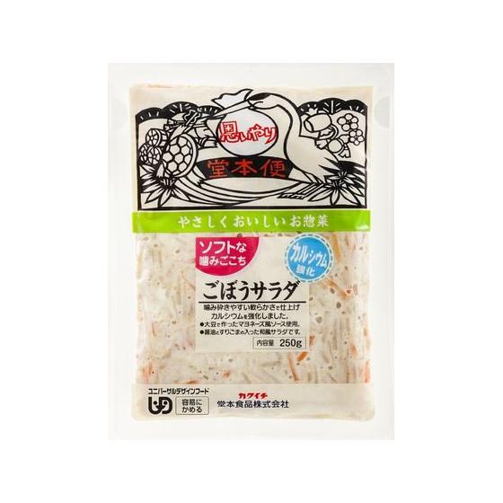 堂本食品 ソフトな噛みごこち ごぼうサラダカルシウム強化 250g 介護食 介助