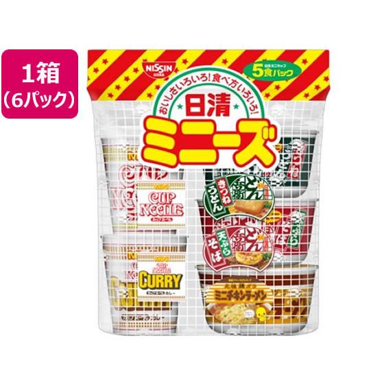 日清食品 ミニーズ〔東〕5食×6パック