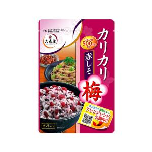 大森屋 カリカリ梅赤しそ 40G ふりかけ ご飯のお供 調味料 油 食品