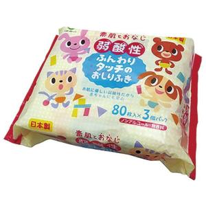 Life-do.Plus 弱酸性 ふんわりタッチのおしりふき おしりふき オムツ ベビーケア