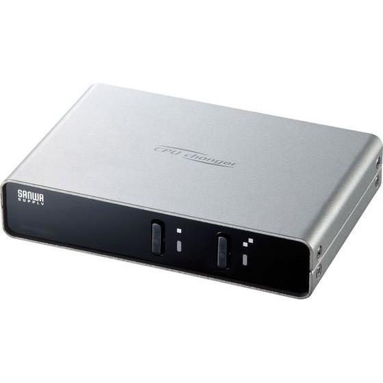 【お取り寄せ】サンワサプライ パソコン自動切替器(2:1) SW-KVM2LPN2 切替機 分配器 ...