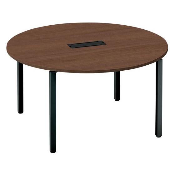 【メーカー直送】コクヨ ワークフィット φ1400円形 ブラウン×黒脚 アジャスター【代引不可】【組...