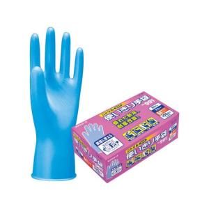 エステー No．991M青 ニトリル使いきり手袋 (1箱(100枚入り