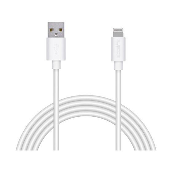 エレコム ライトニングケーブル 2m データ通信 充電 MPA-FUAL20WH ＵＳＢケーブル A...