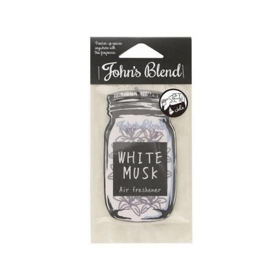 ノルコーポレーション John’sBlend エアフレッシュナ- ホワイトムスク