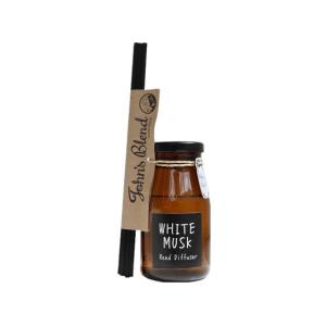 ノルコーポレーション John'sBlend リードディフューザー ホワイトムスク｜ココデカウ