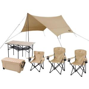 キャンプ アウトドア キャンプグッズ 6点セット 3人用 キャンプ 収納 組み立て テーブル イス ボックス ヘキサタープ ハイタイプ C6s 3h アイリスオーヤマ G2610f アイリスプラザ Yahoo 店 通販 Yahoo ショッピング