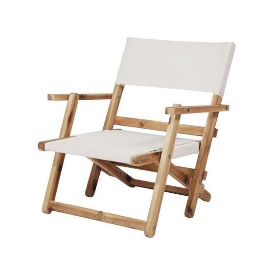 【お取り寄せ】キャプテンスタッグ CSクラシックス FDローディレクターチェア ホワイト １人掛け ...