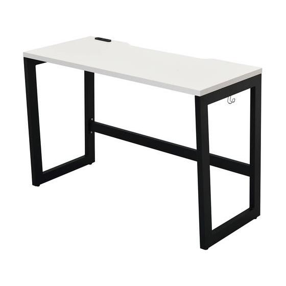 【メーカー直送】アール・エフ・ヤマカワ リスム デスク W1000×D450 ホワイト×ブラック脚【...