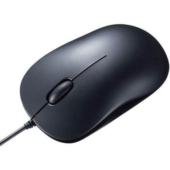 サンワサプライ 有線Type-CブルーLEDマウス MA-BLC194BK マウス キーボード 入力...