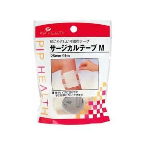 【お取り寄せ】ピップ サージカルテープ Mサイズ 25mm×9m 包帯 ガーゼ ケガ 傷 メディカル