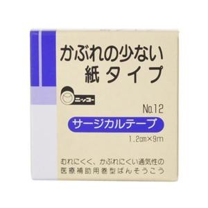 【お取り寄せ】日廣薬品 ニッコー サージカルテープ No.12 包帯 ガーゼ ケガ 傷 メディカル